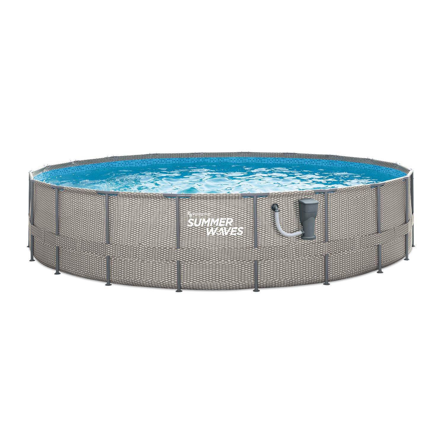 Buy Summer Waves Active Metal Frame 20 Foot x 48 Inch Round Above