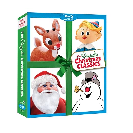 The Original Christmas Classics Gift Set with Frosty, Rudolph and Santa [Blu-ray]