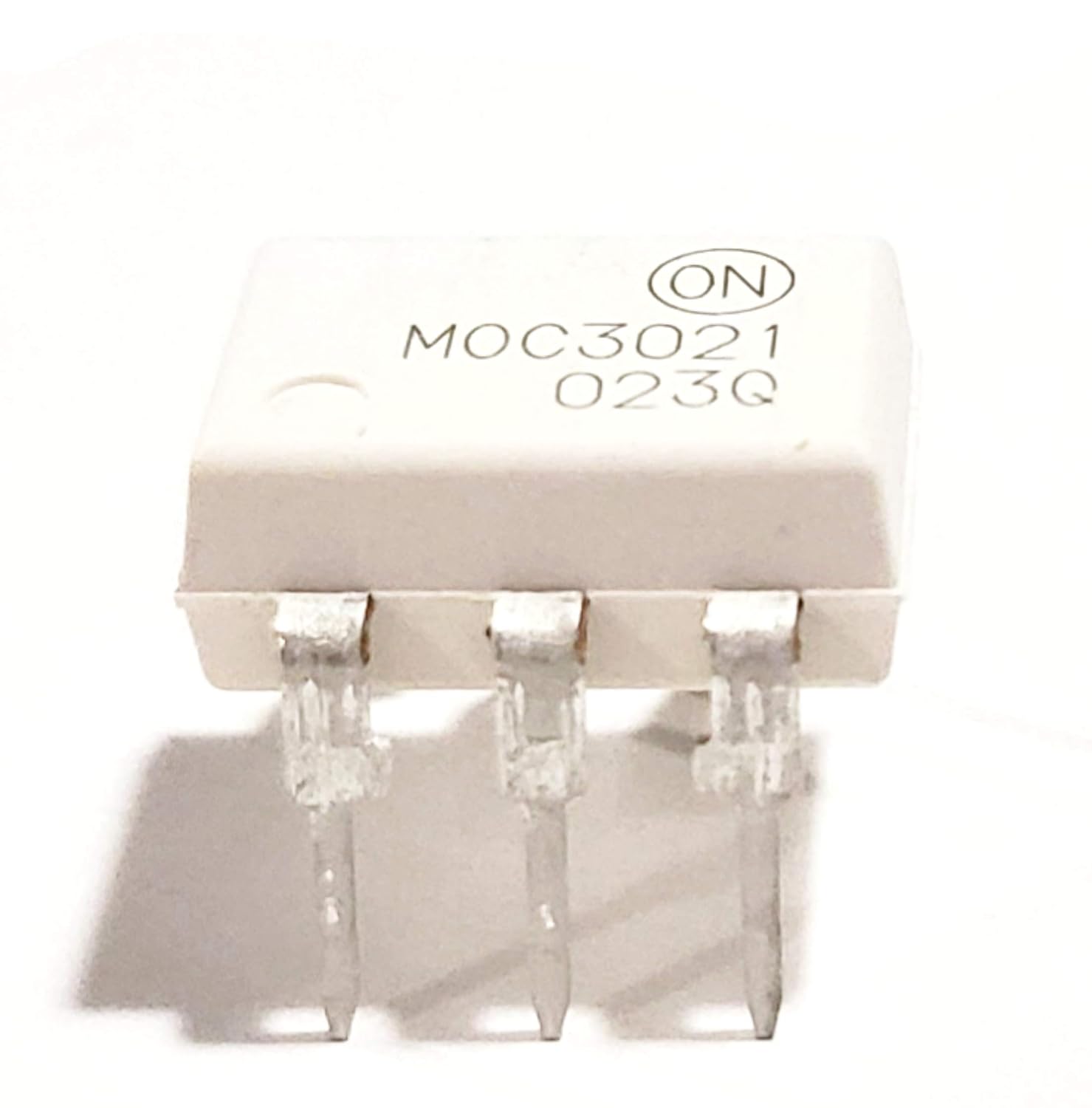MOC3021M MOC3021 DIP6 Through Hole Random-Phase Triac Driver Output Optocoupler (400 V Peak) Phototransistor Optoisolator Breadboard-Friendly (Pack of 20)