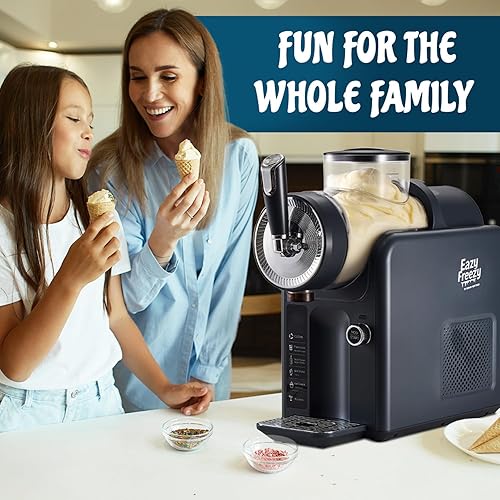 Miniatura 7 de Máquina de granizado para el hogar, no necesita hielo, máquina profesional de bebidas congeladas y máquina de helados, máquina de granizado de