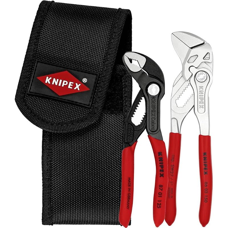 Jogo de Alicates Mini KNIPEX 00 20 72 V01 com Bolsa para Cinto