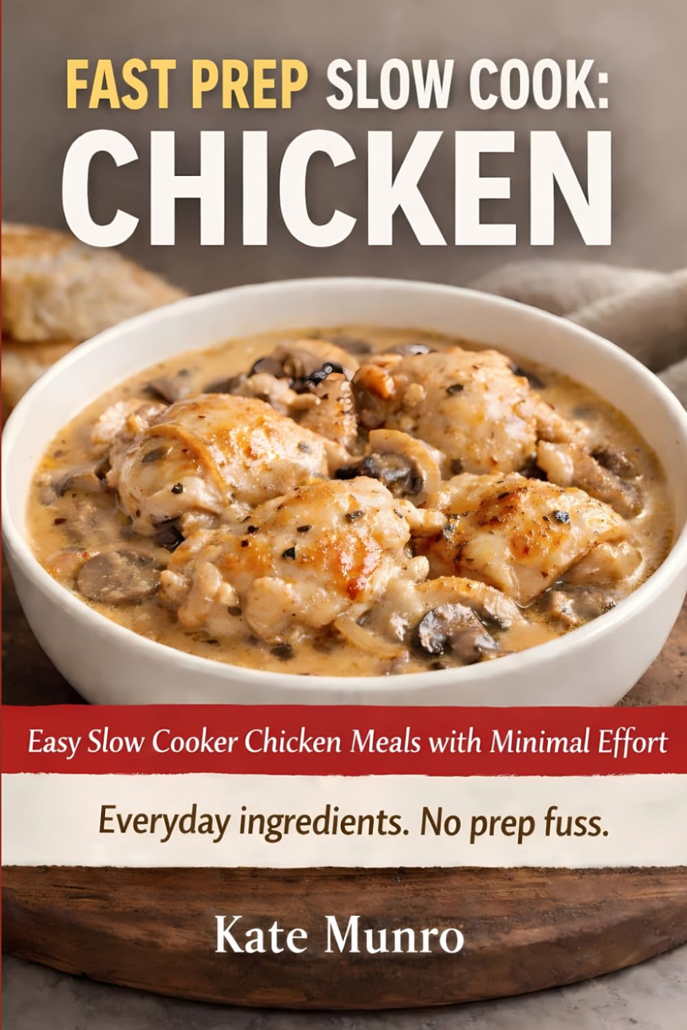FAST PREP, SLOW COOK: CHICKEN: Easy Slow Cooker Chicken Meals with Minimal Effort