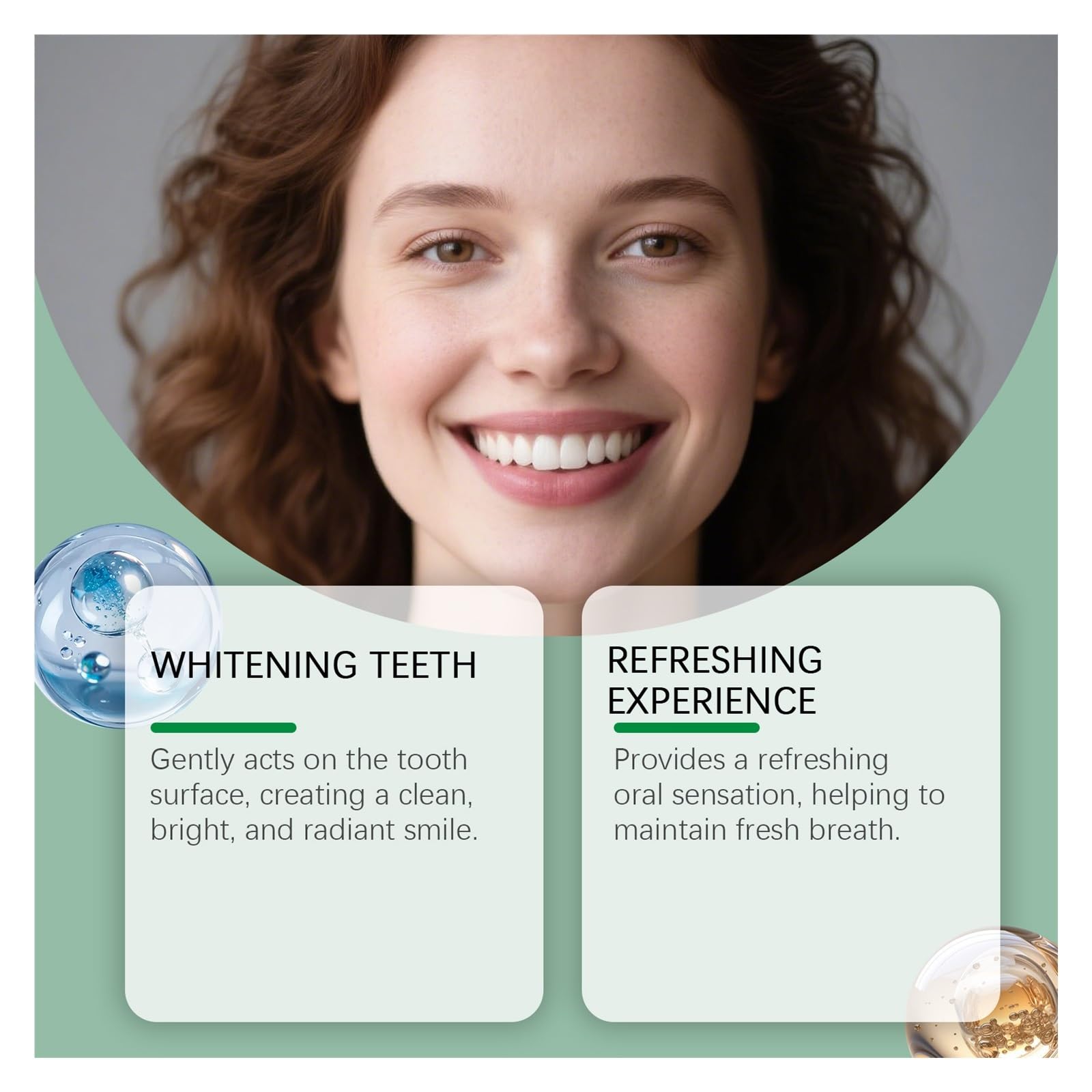 Pasta de dientes for el cuidado las encías 120 g | Limpia suavemente la boca, protege la salud de las encías, mejora el brillo de los dientes y refresca el aliento(2pcs)