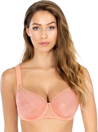 Rosme Womens Soft Cup Bra with Padded Straps, Collection Jessica