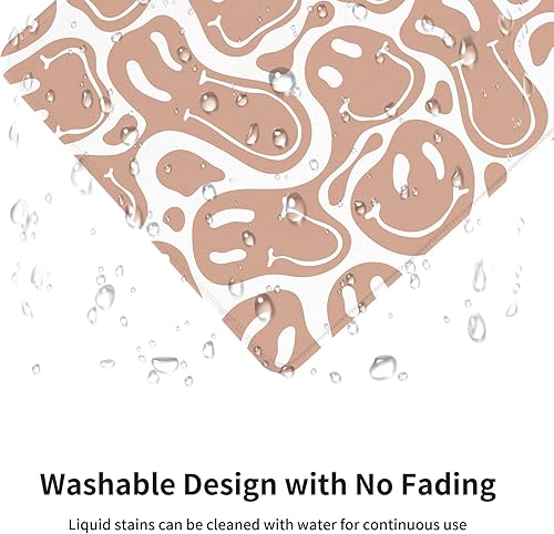 Miniatura 3 de Seorsok Alfombrilla cuadrada para mouse con textura de alta calidad, diseño de hippie, diseño de mouse con textura de alta calidad, base de goma