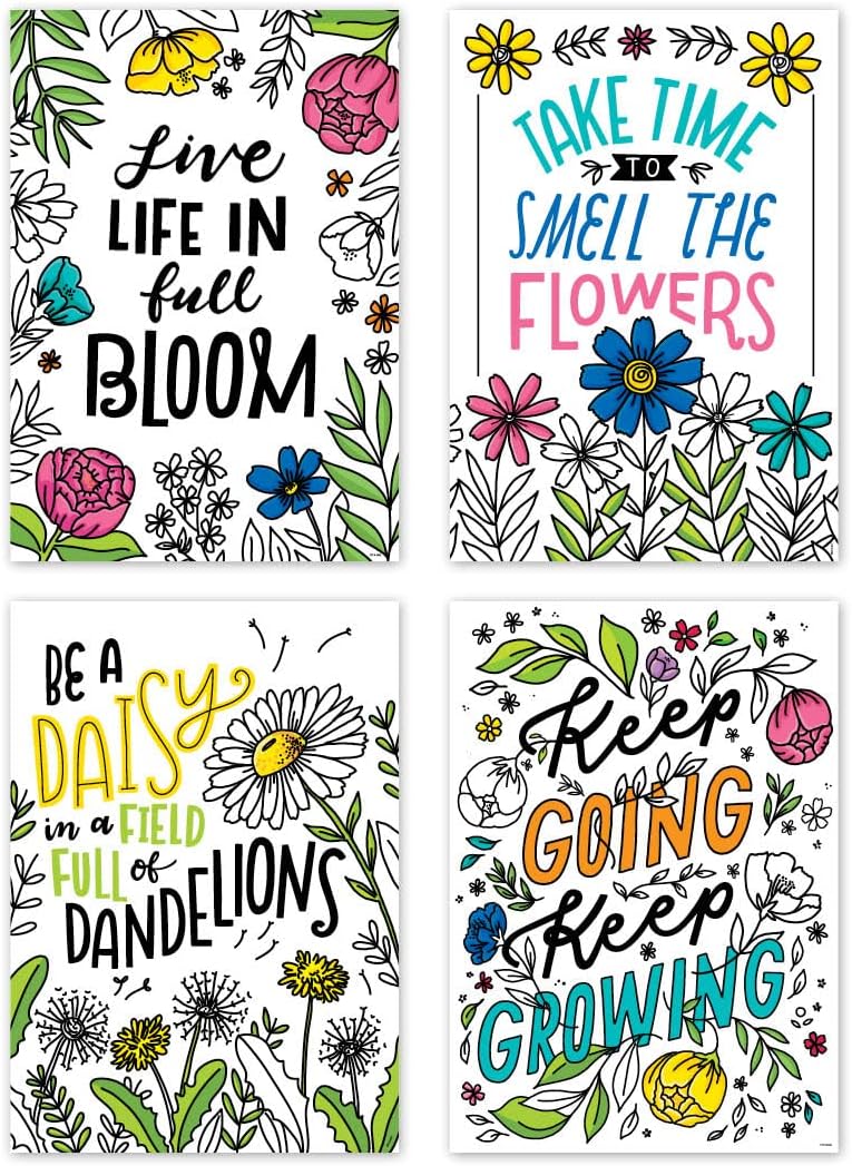 Creative Teaching Press Farm Friends Inspire U 5-Poster Pack (10266)