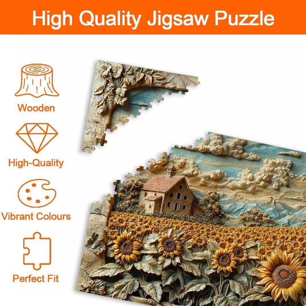Puzzle 2000 Pezzi, Puzzle Farm, Misura: 100x71cm, Regalo Donna/Uomo -8733