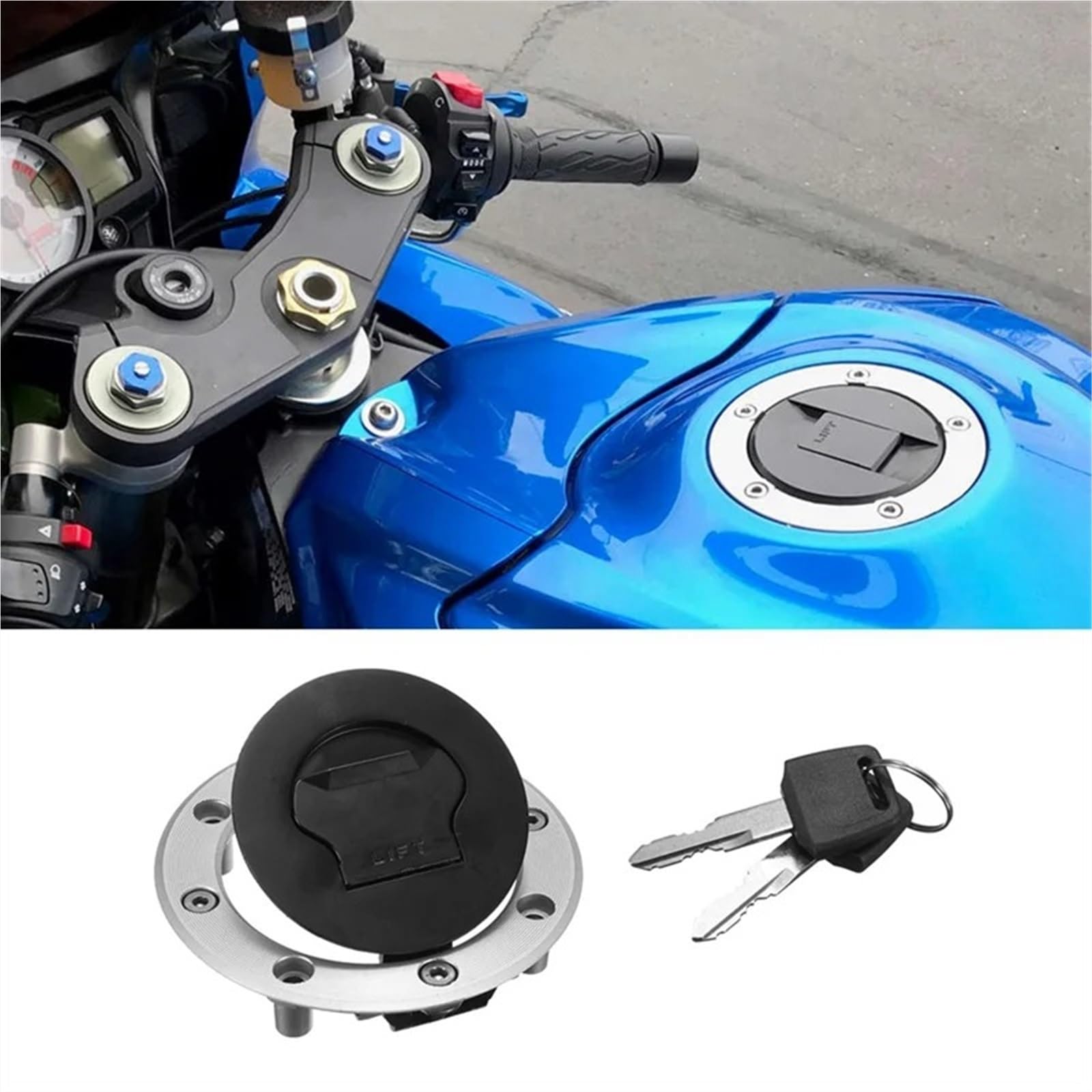 Combustible Tapa Depósito Para Suzuki SV650 SV 650 GSXR 1000 2003-2014