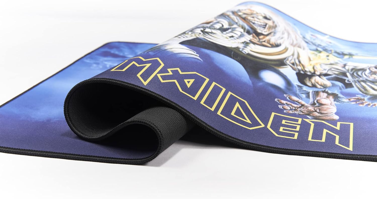 Iron Maiden - Anti-Slip XXL 90 MMS x 40 MMS Beaded Finish Mouse pad - Official License