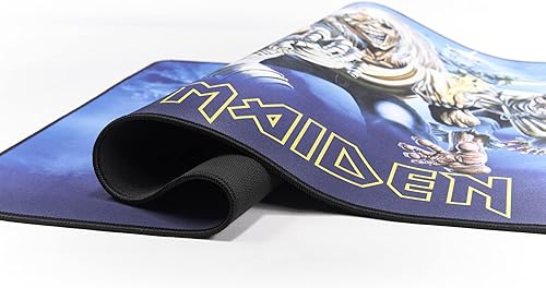 Miniatura 3 de Iron Maiden - Alfombrilla antideslizante XXL 90 MMS x 40 MMS con acabado de cuentas - Licencia oficial