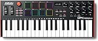 Vista 14 de Akai Professional MPK Mini Plus - Controlador de teclado MIDI USB con 37 teclas mini, 8 almohadillas MPC, secuenciador, E/S MIDI/CV/Gate, software
