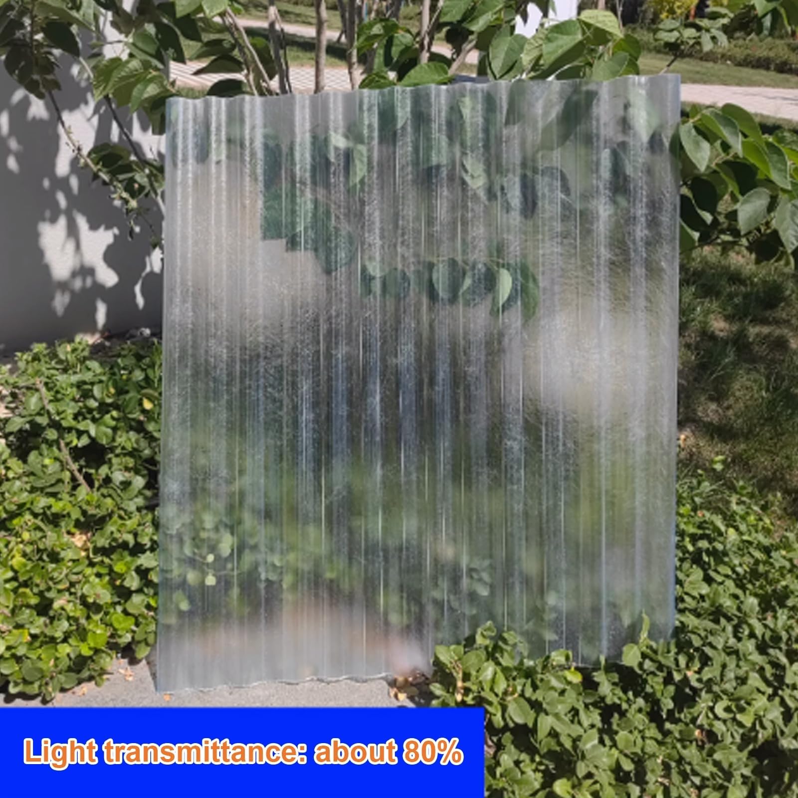 Paneles for Tejado de 2mm,Placa Ondulada FRP,Placas Techo Resistente a La Intemperie,Plancha Transparente Anti-UV,Chapas Perfiladas Techo con Tornillos,para Garajes 5/6/7/8 piezas(6 Pcs,0.9x0.65m/35x2