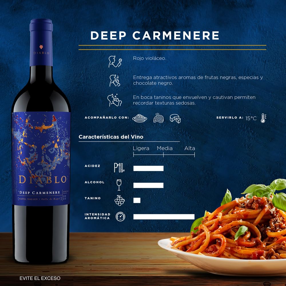 Concha y Toro Diablo Deep Carmenere 750ml | Amazon.com.br