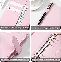 Vista 4 de Carpeta de desafío de 100 sobres Una manera fácil y divertida de ahorrar $5,050, carpeta de desafíos de ahorro, carpeta de presupuesto con sobres