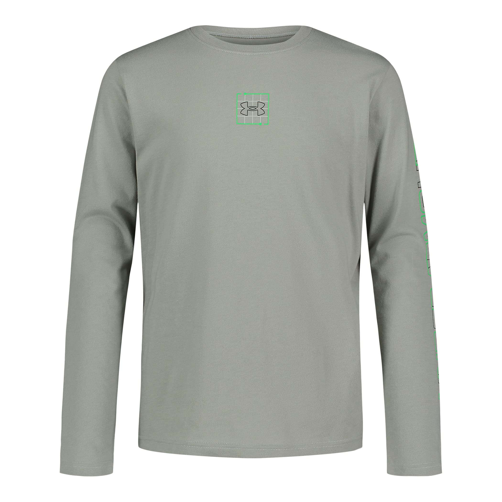 Under Armour Kids Logo Frame Twist Tech Long Sleeve (Little Kid)