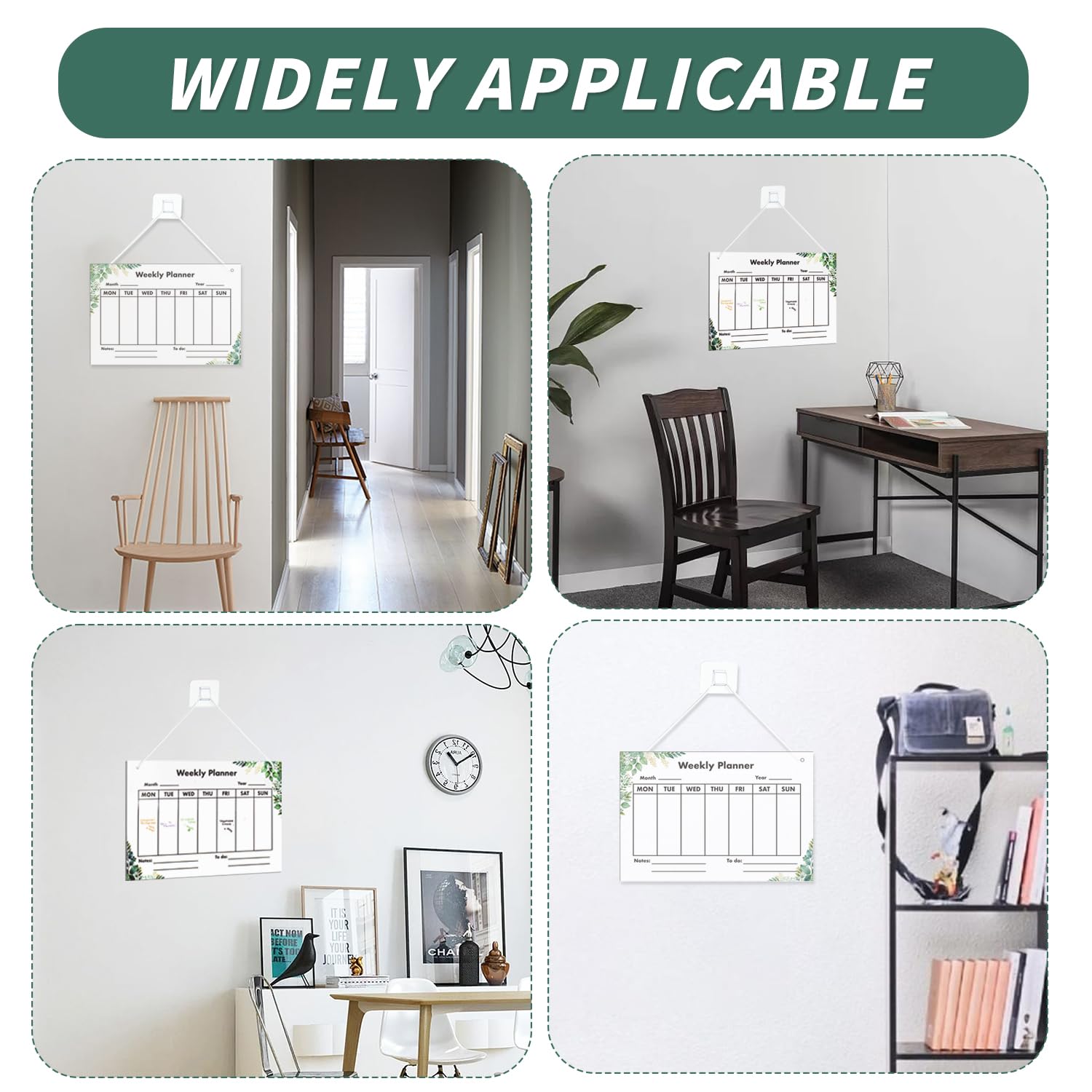 PACKLIST Planning Semaine - Planificateur A4, Agenda Planner Semainier