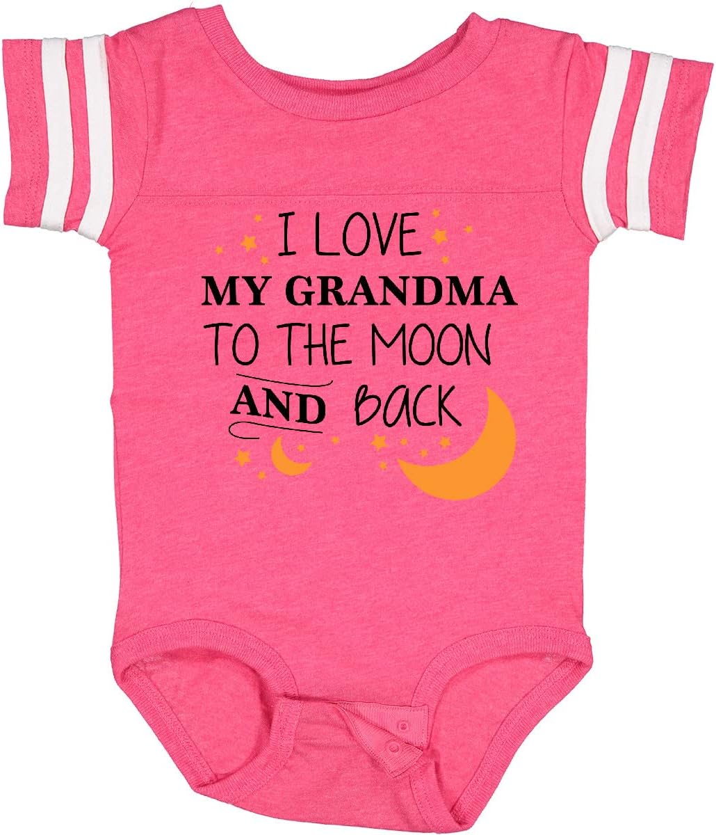 inktastic I Love My Grandma To the Moon and Back Baby Bodysuit