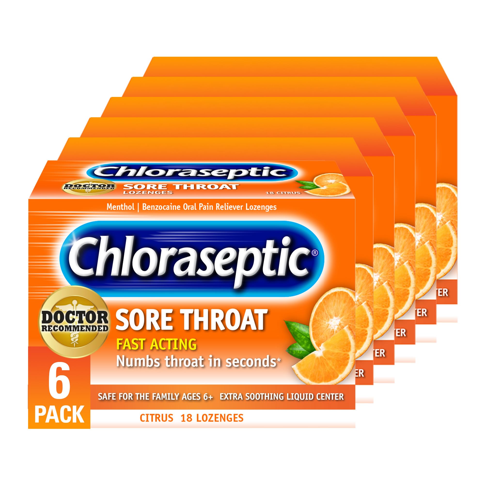 Chloraseptic Max Strength Sore Throat Lozenges, Wild Berry, 15 Count, 3 Pk — Amazon image 13