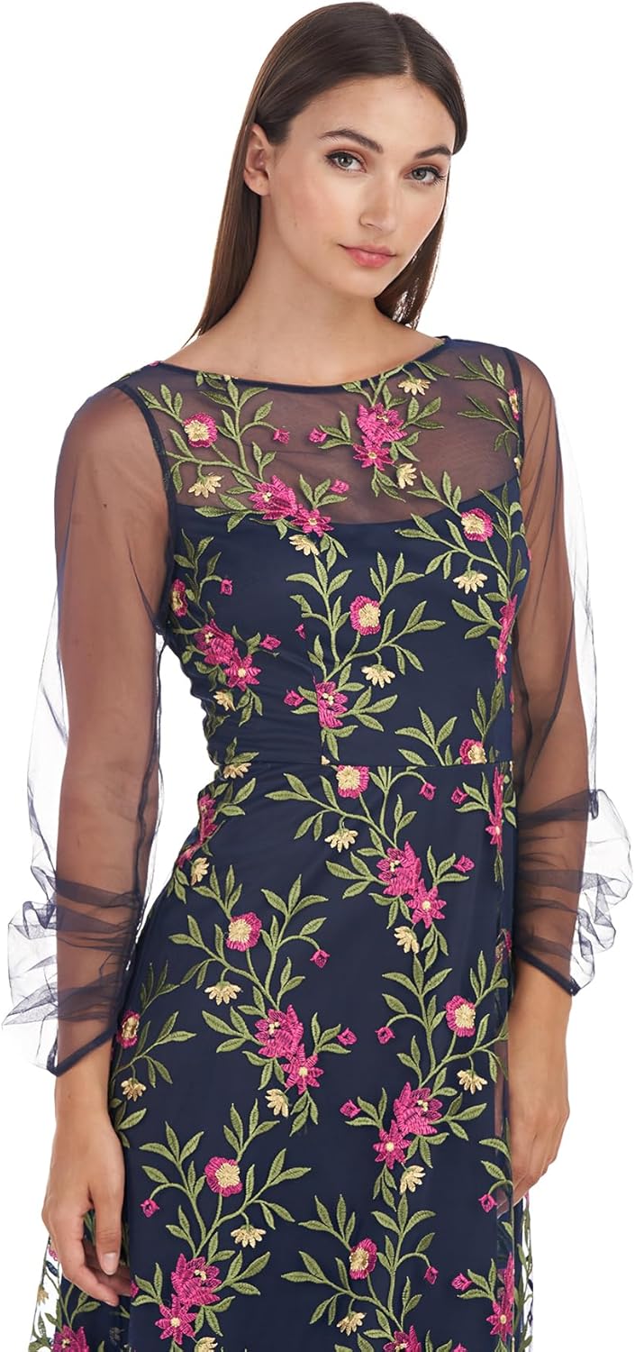 JS Collections Women's Evelyn Illusion Midi Dress - Image 2