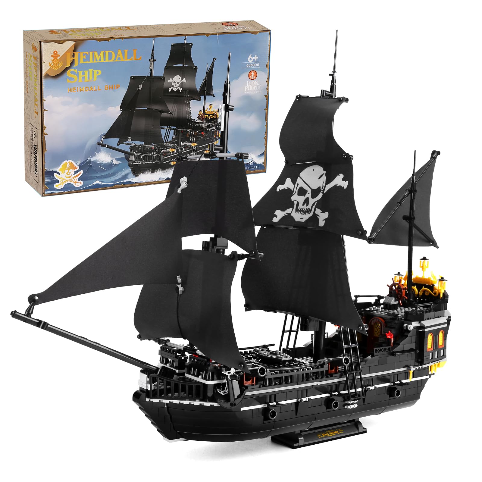 pirat spielzeug Lego Pirate Ship Black Pearl Black Pearl Ship Lego TikTok Shop
