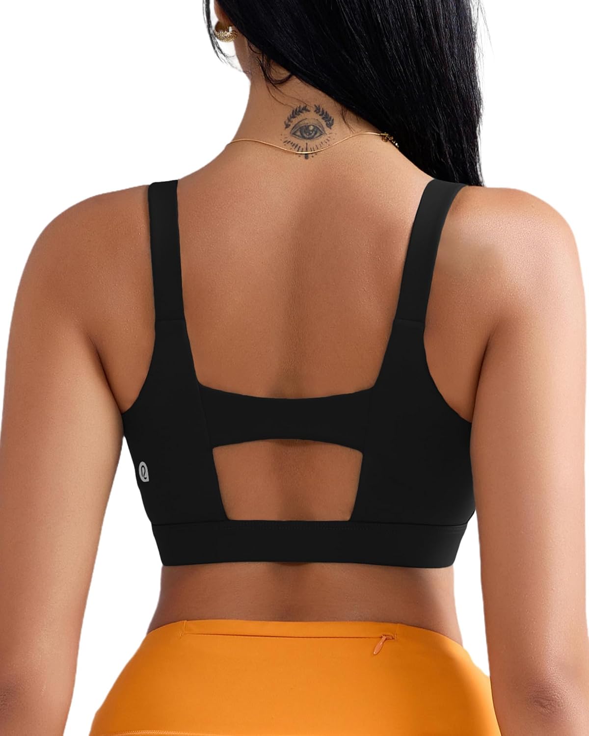 RUNNING GIRL Sports Bra for Women High Support, Molded Cup High Impact Sports Bras with Sewn in Pads - Image 8