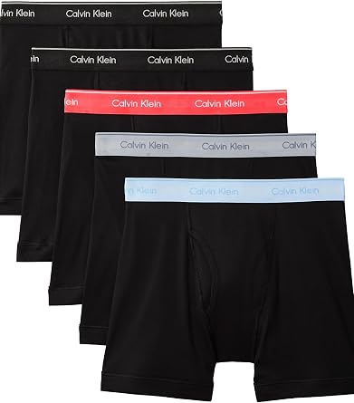 Calvin Klein Mens Underwear Cotton Classics 5-pack Boxer Brief