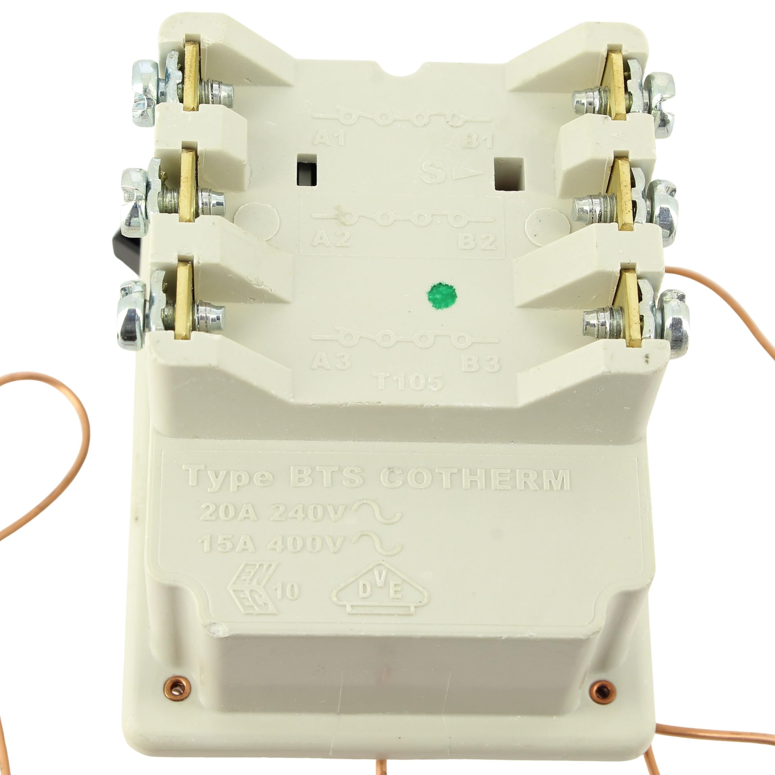 thermostat chauffe eau - tripolaire - kit bts - 370 mm - cotherm kbts900201