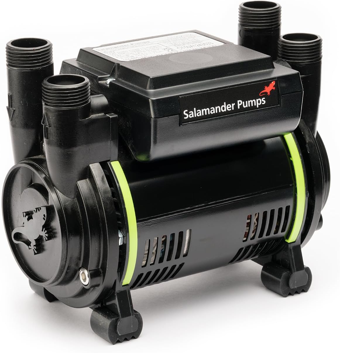 Salamander Pumps - CT75 Xtra Shower Pump - 2.0 Bar Pressure - Twin End - Suitable for Positive Head, Gravity Fed Systems Only - WRAS Approved…