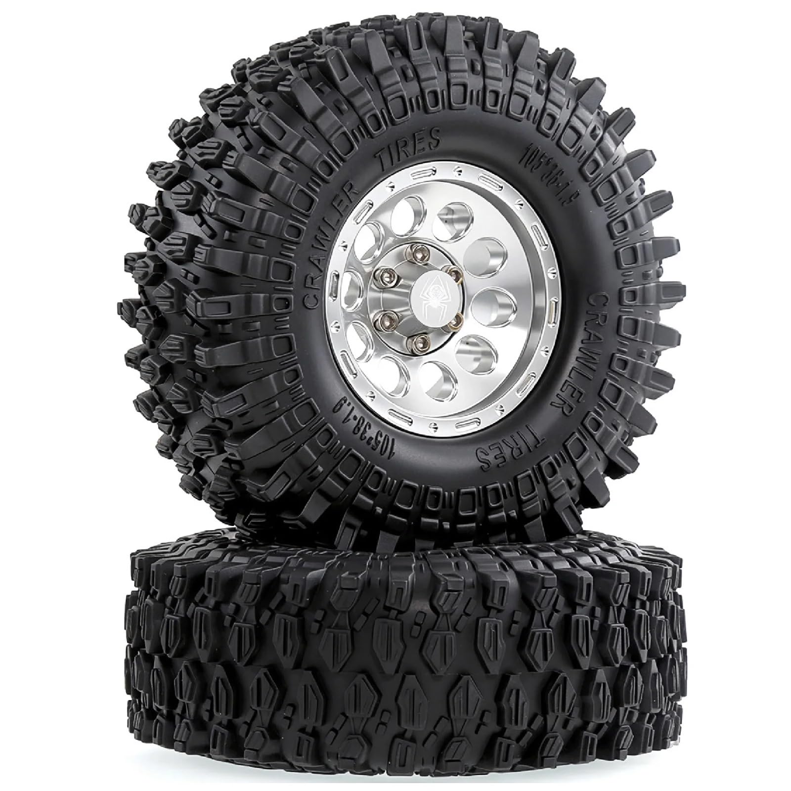 RC Pneumatici Ruote Per Traxxas Per TRX4 Per Axial Per SCX10 II III Per Redcat Gen8 Gen7 1/10 1.9 Ruote Pneumatici Beadlock 12mm Hex Crawler Aggiornamenti
