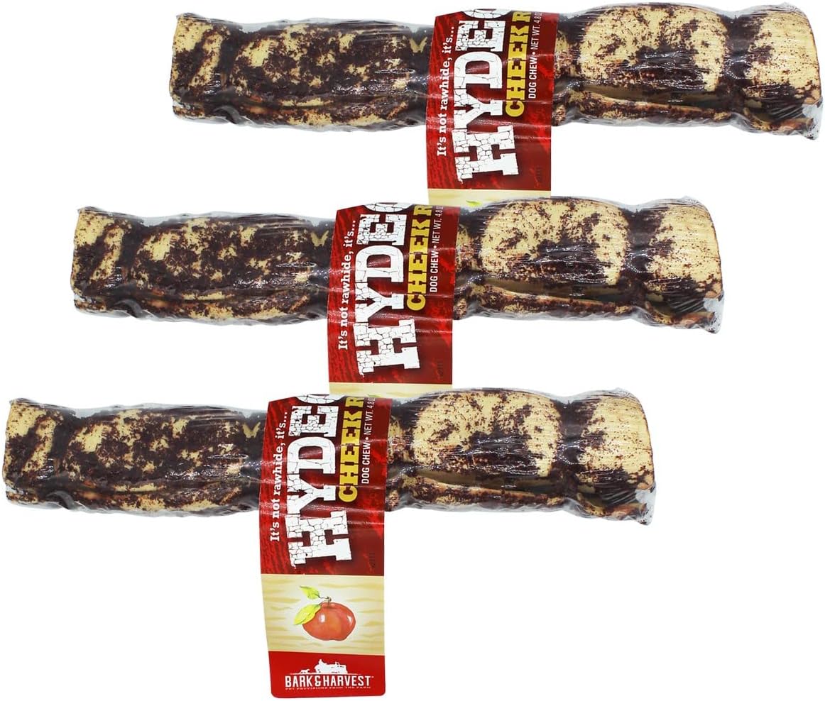 Bark & Harvest HydeOut Cheek Rolls Large Applewood Smoke