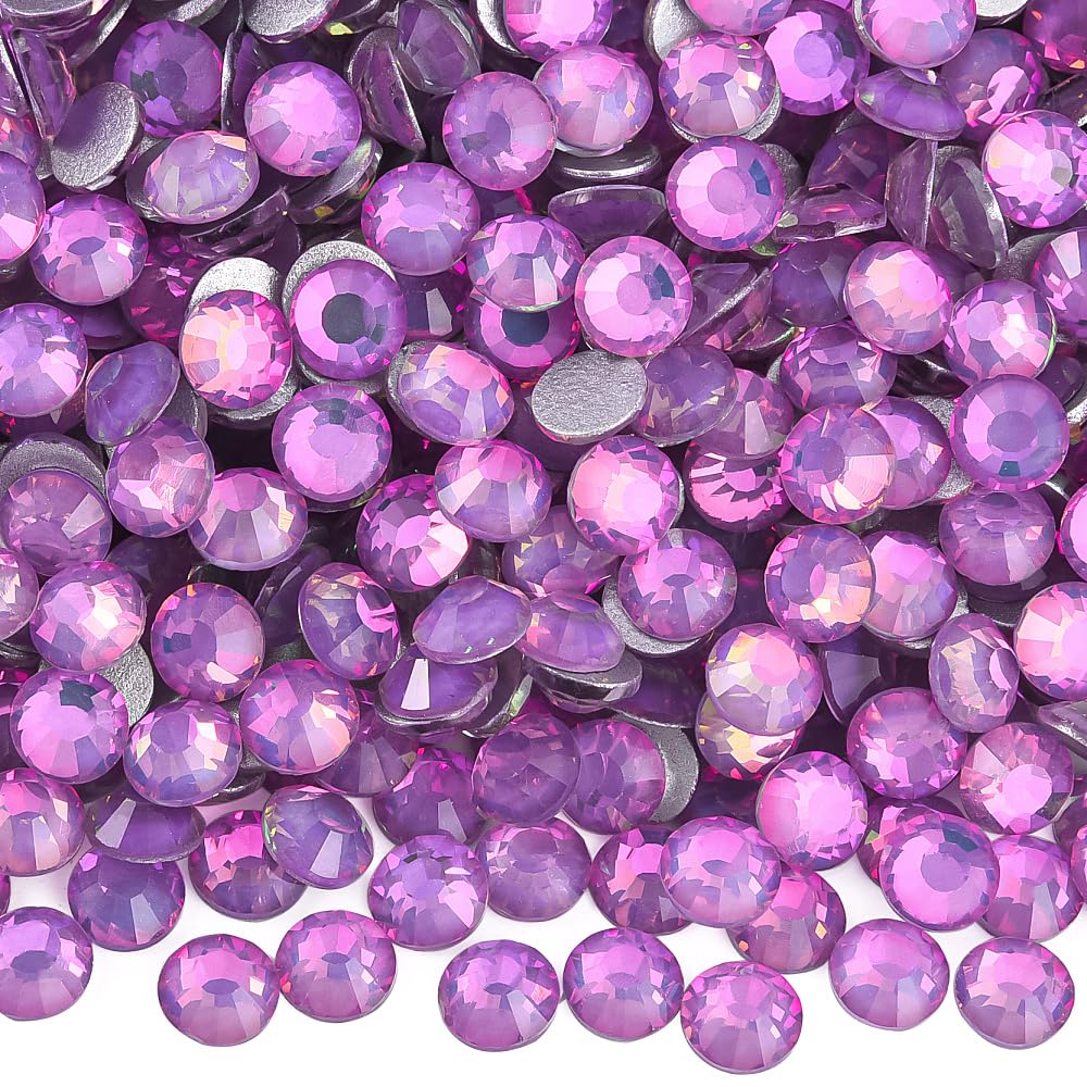 Glass Rhinestones for Crafts 6.5mm SS30 Lavender Crystal 288pcs