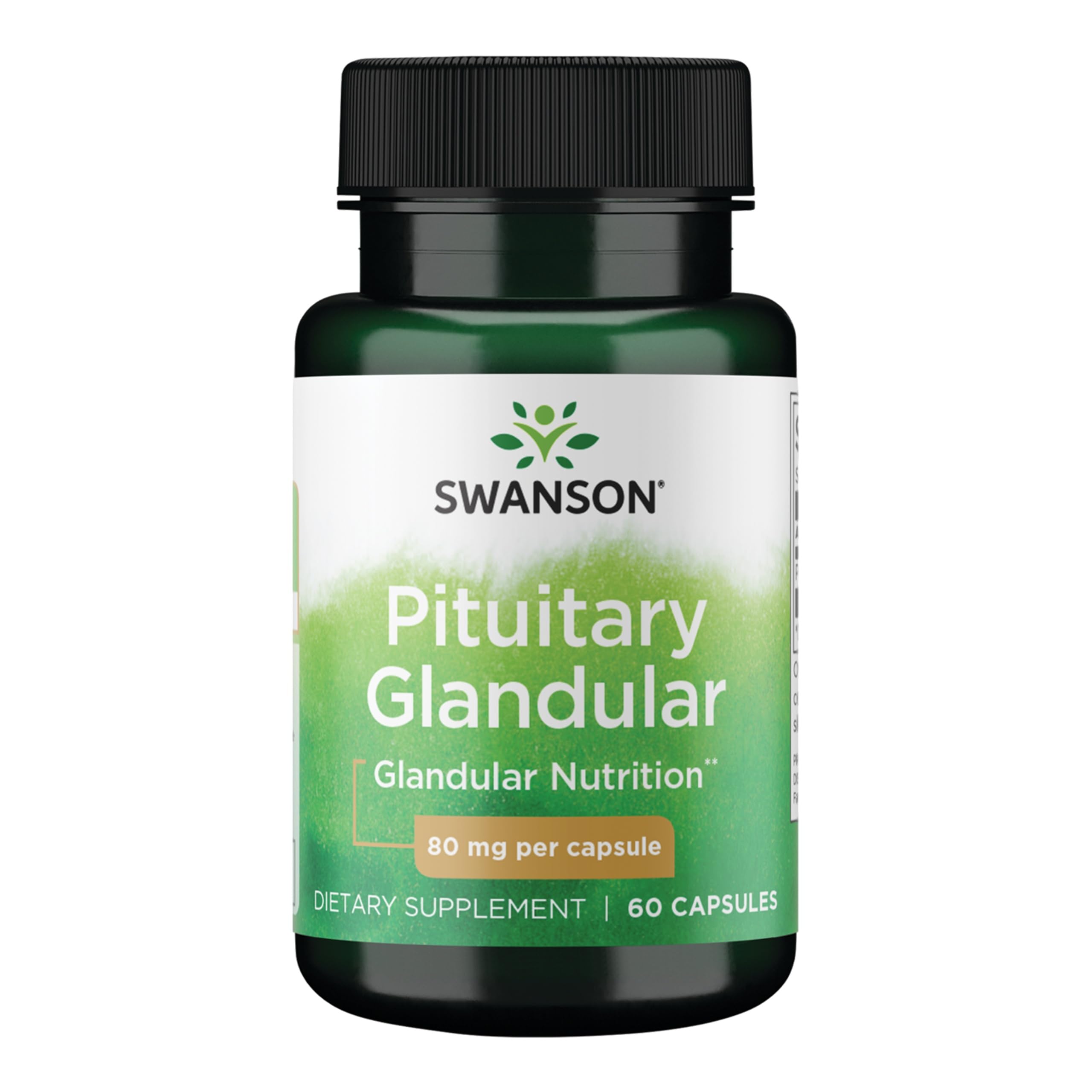 Swanson Raw Pituitary Glandular Capsule (80 mg) -60 Capsules