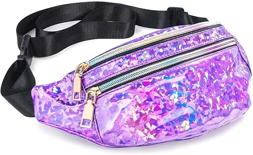 amazon holographic fanny pack