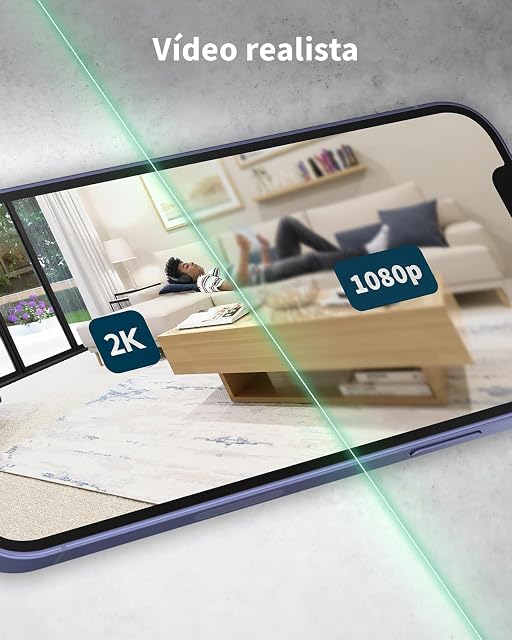Foto 5 de 8 de Arlo Essential 2 Indoor 2K Cámara WiFi Interior 2K para Mascotas, visión Nocturna, Audio bidireccional