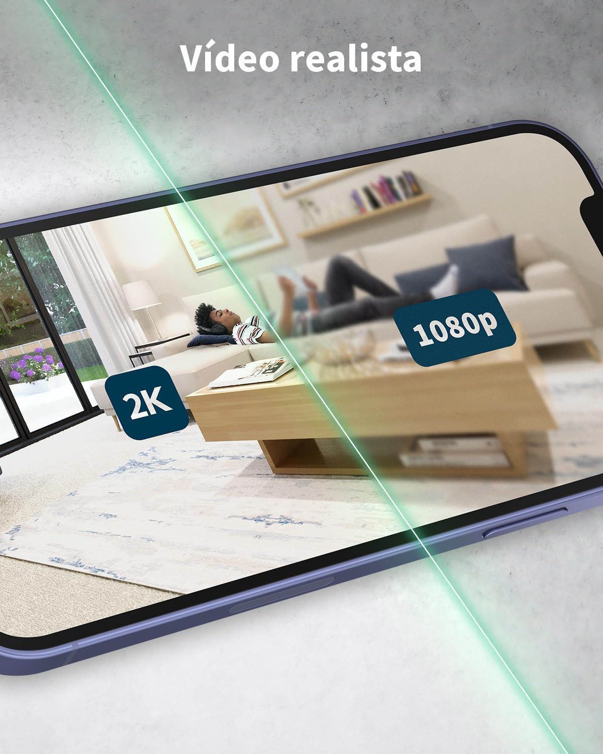 Arlo Essential 2 Indoor 2K Cámara WiFi Interior 2K para Mascotas, visión Nocturna, Audio bidireccional, Obturador de Lente, Blanca