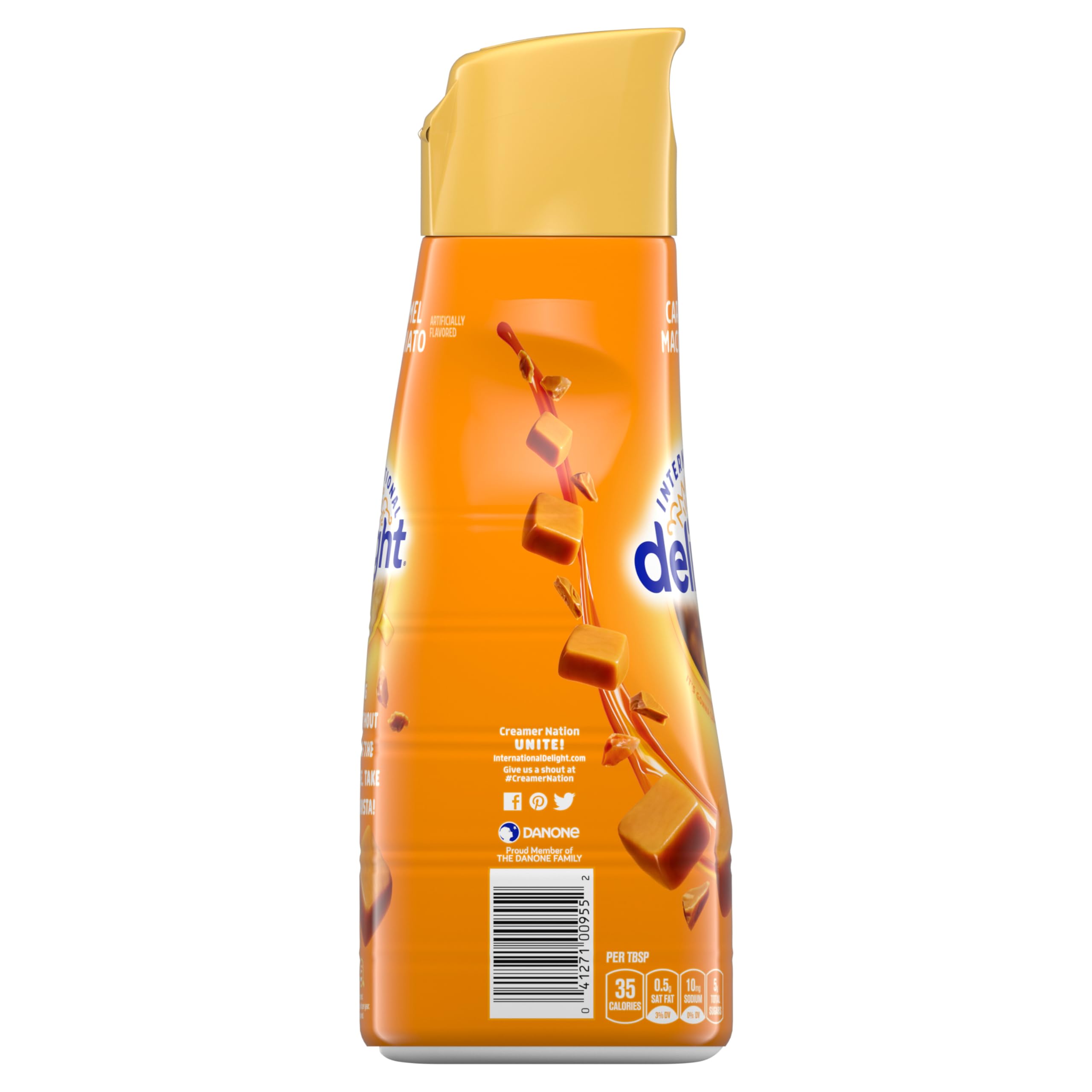 International Delight Coffee Creamer, Caramel Macchiato, Refrigerated Flavored Creamer, 32 FL OZ Bottle