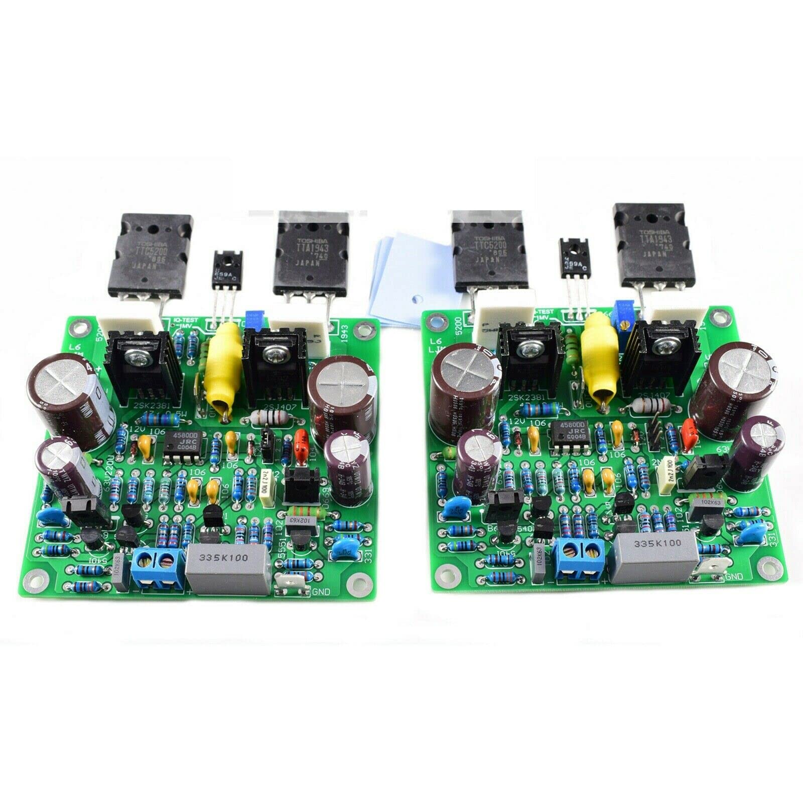 1pair Assembled DIY Accuphase E210 Amplifier Board Modified Version AMP