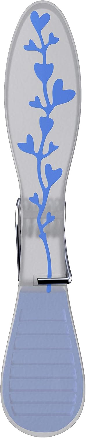 Prendedor de roupa Leaf Emborrachado, 10 Peças, Multicor, Flash Limp