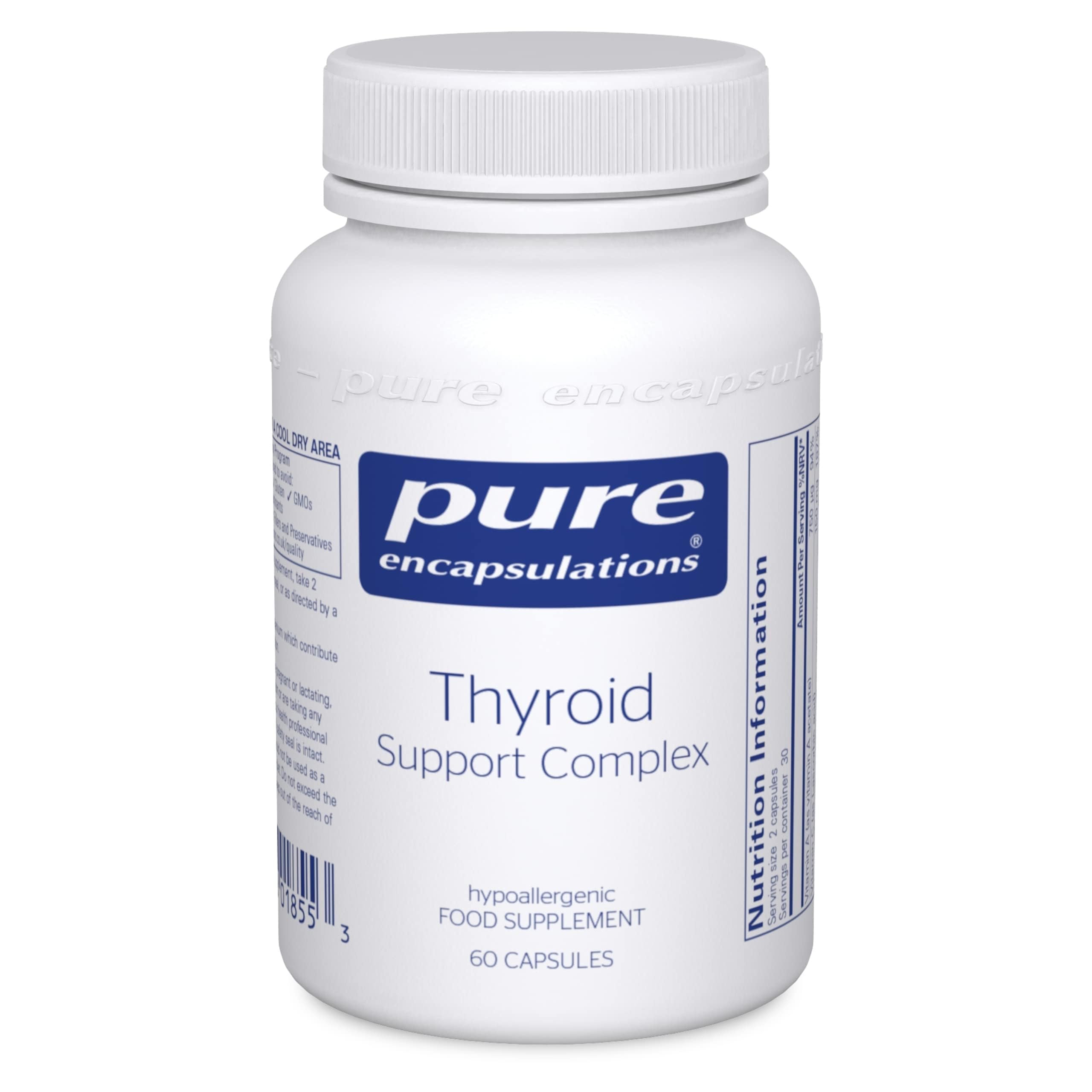Pure Encapsulations Thyroid Support Complex, 60 Capsules
