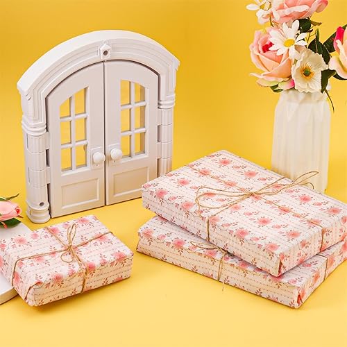 Miniatura 3 de 30 piezas de papel de seda rosa rosa, papel de seda de embalaje de 14 x 20 pulgadas, papel de envoltura de regalo, hojas de papel de seda rosa rosa