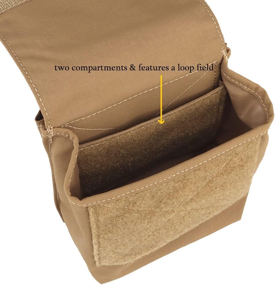 Molle Multi-Use Pouches, Tactical 5.56 7.62 Magazine Pouch GP Storage Bag 2 in 1 for Duty Belt Vest