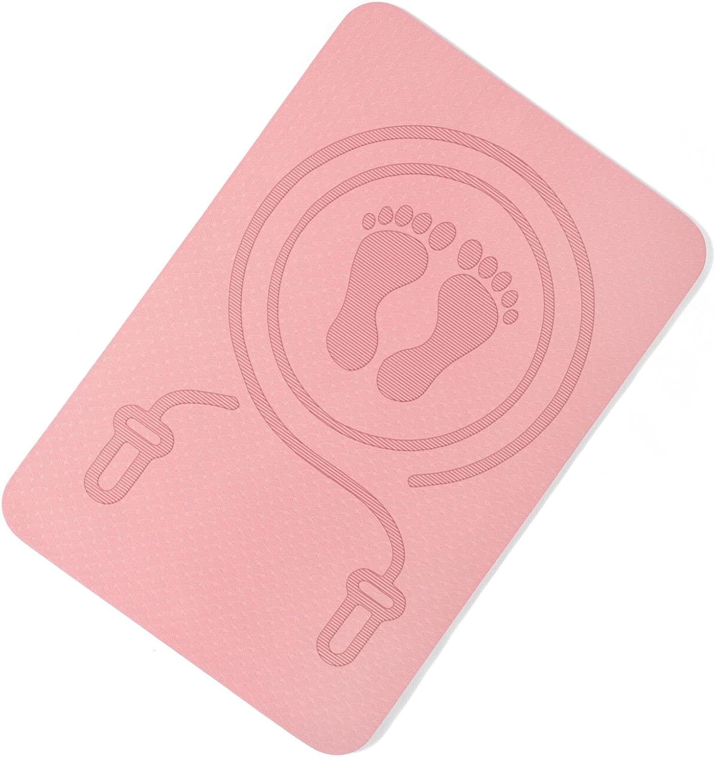 NonSlip Thick Exercise Mat Jump Rope Mat Shockproof Exercise Skipping Mat For Women Men Home Pilates Floor