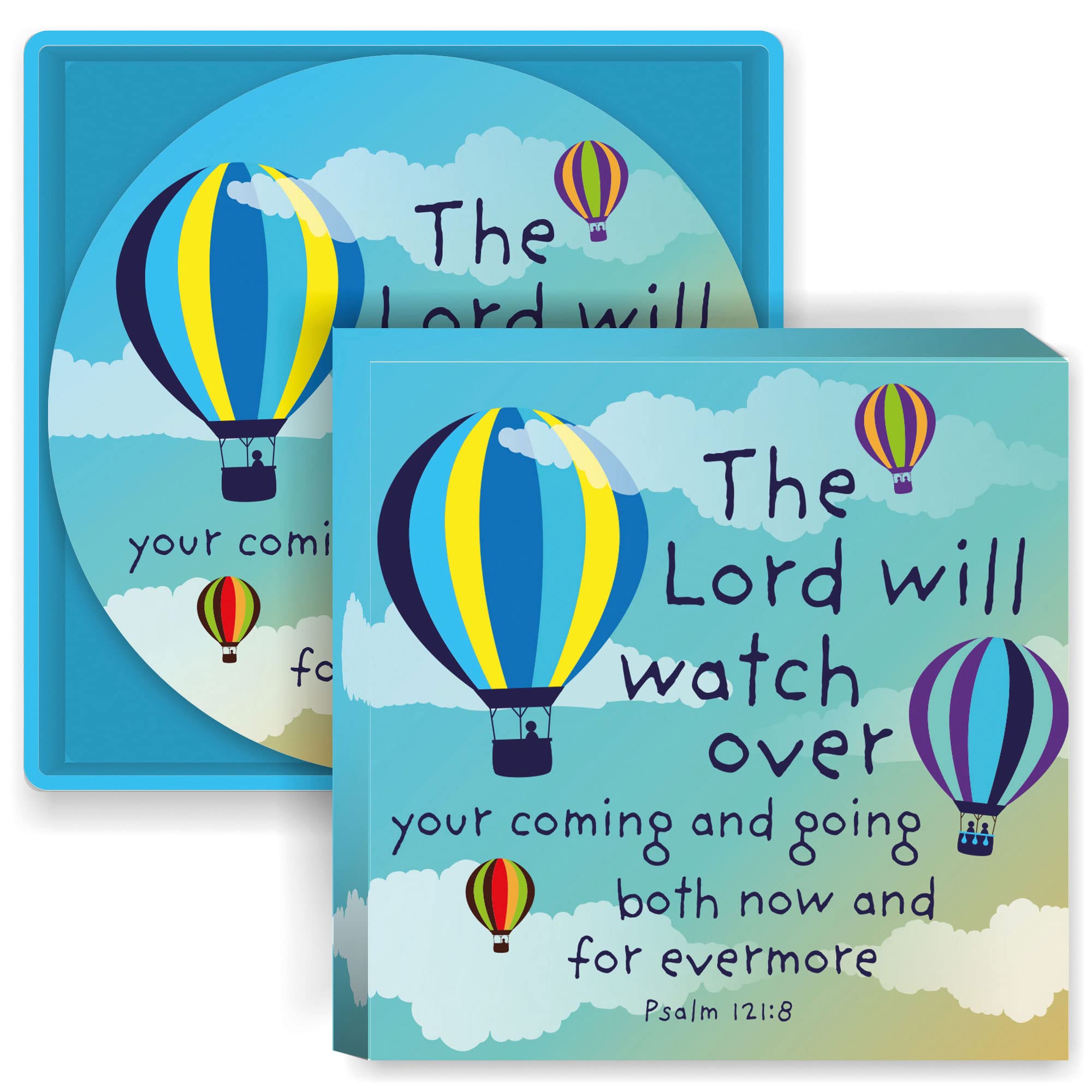 Christian Coasters, 4 Ceramic Coasters in a gift box - Image 2