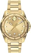 Movado Bold Verso S Men’s Watch – Swiss Quartz Movement, 42 mm, Stainless Steel Case, Link Bracelet, Date Display