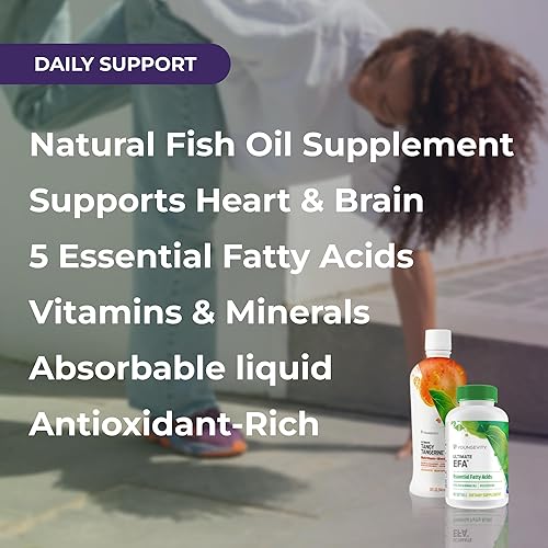 Miniatura 5 de Youngevity Essential 90 Pak - Combo multivitamínico todo en uno Ultimate Tangy Tangerine + Ultimate EFA - 90 vitaminas esenciales, minerales,