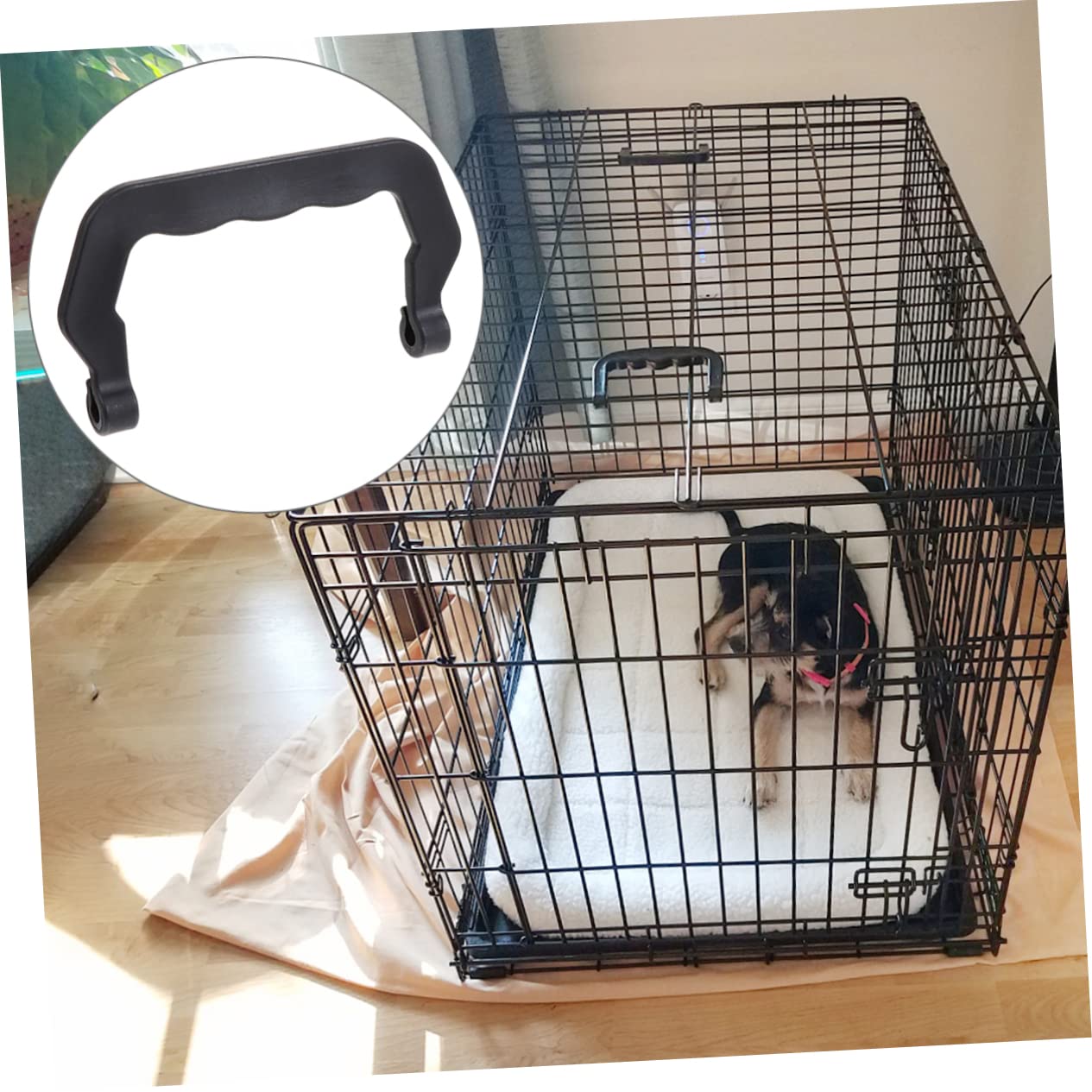 YARNOW 10-tlg Hundekistengriffe Aus Kunststoff - Leichter Transport Für Haustierkäfige