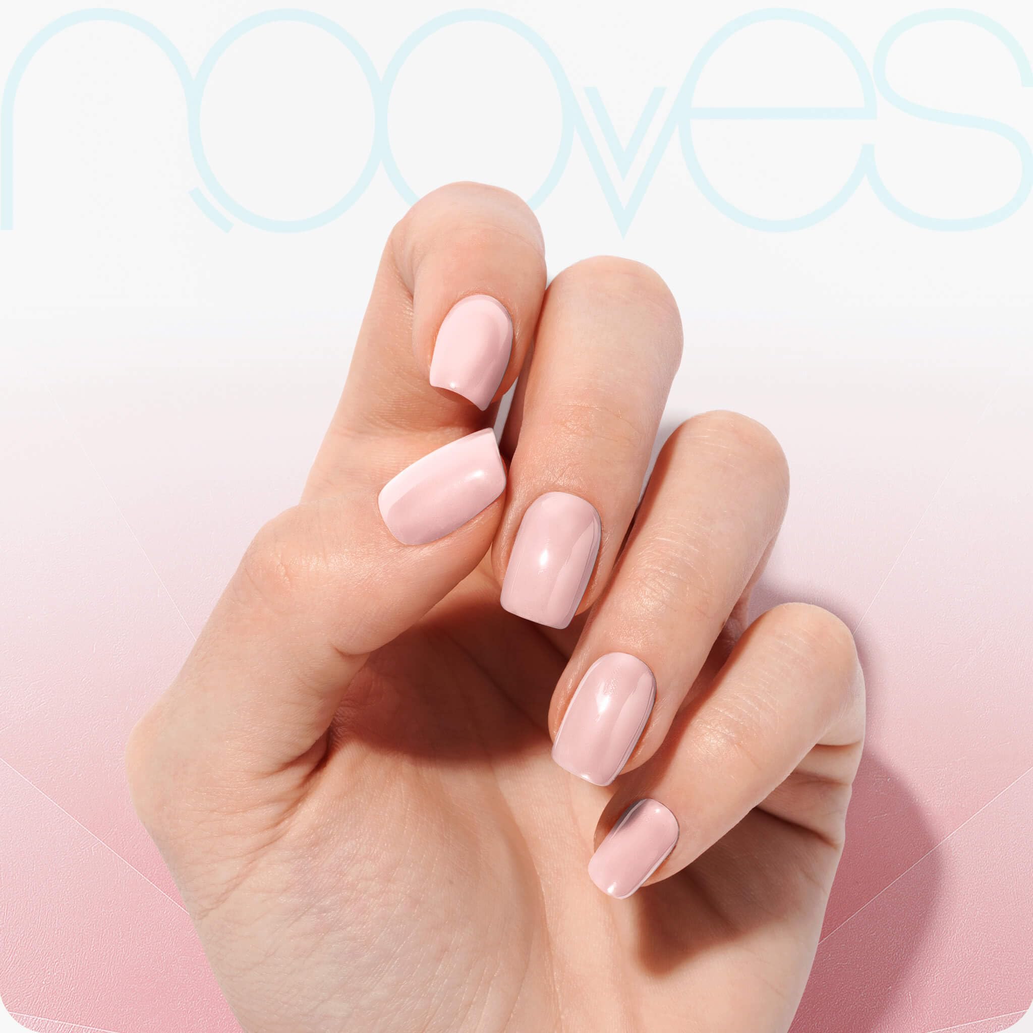 Zestaw Starter Beauty Rose|2 Precyzowane żelowe folie do paznokci Premium|Lampa do paznokci UV/LED|Żel Top Coat Glossy|Półtrwałe żelowe paski do paznokci|Naklejki Paznokci Półtrwały w żelu|Naklejki