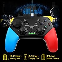 Vista 7 de Joso Wireless Mobile Gaming Controller for iPhone, Android, iPad, Tablet, PC, Phone Controller with Phone Clip Supports Cloud Game, COD Mobile