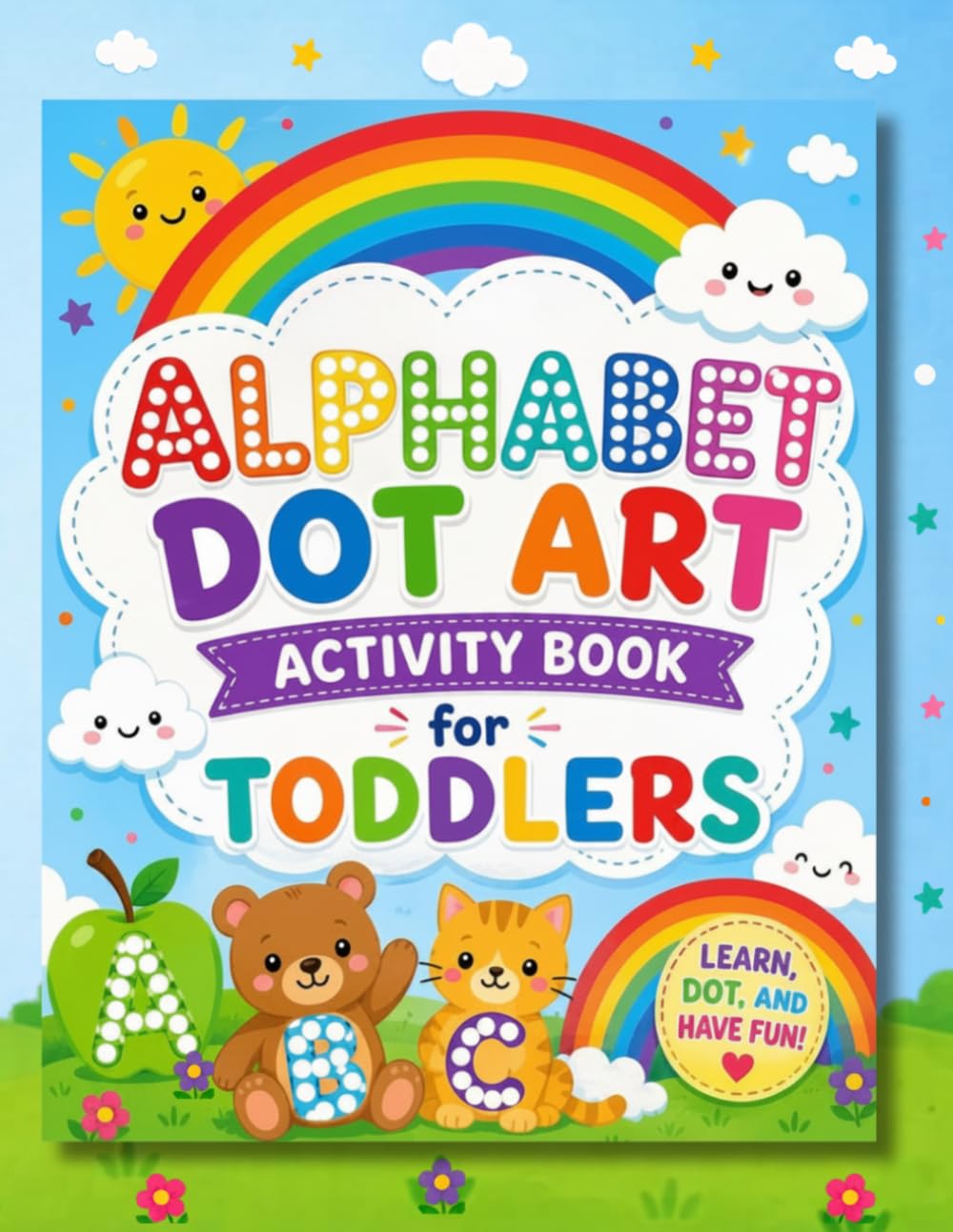 Alphabet Dot Art Activity Book For Toddlers