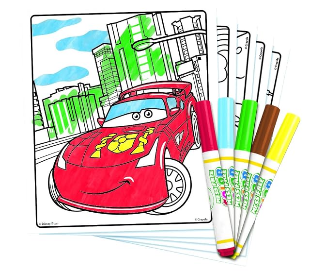 Foto 5 de 5 de CRAYOLA 12803.4100 Disney Pixar Color Wonder-Cars 3 Libro para colorear, multicolor